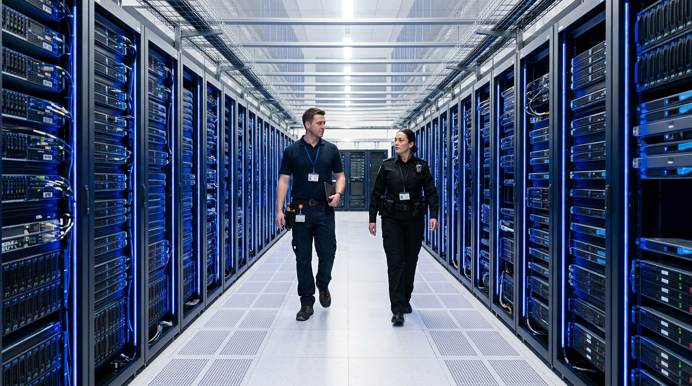 Real-time dispatch support during a specialized security operation